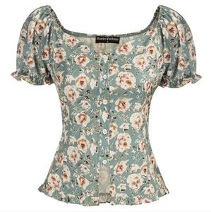 Scarlet Darkness corset style top